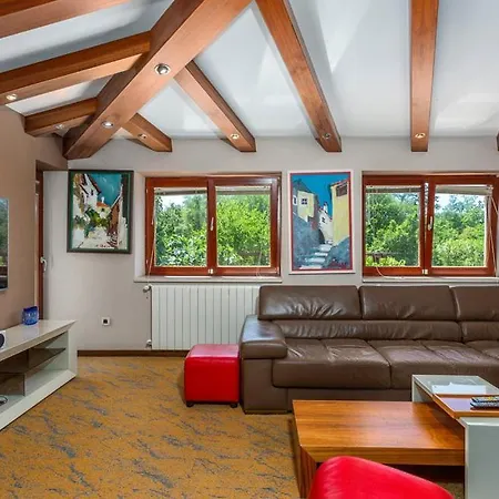 Villa With Pool, Jacuzzi, Sauna, Fitness, Playground & Wine Cellar Gostinjac