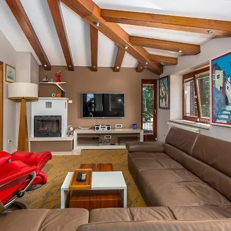 With Pool, Jacuzzi, Sauna, Fitness, Playground&wine Cellar Villa
